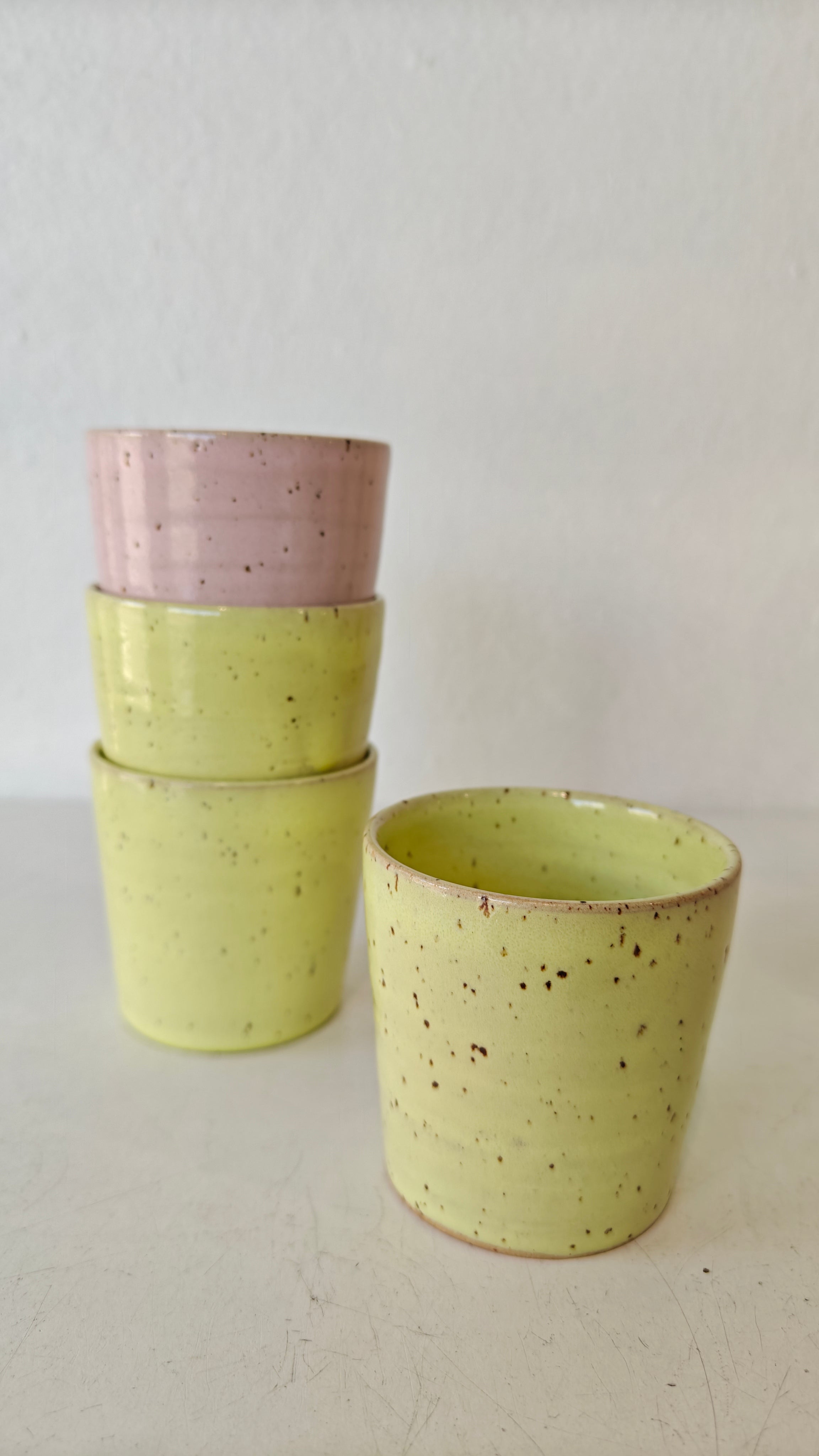 Bornholms Keramik Fabrik Espresso Kop – Candy Floss
