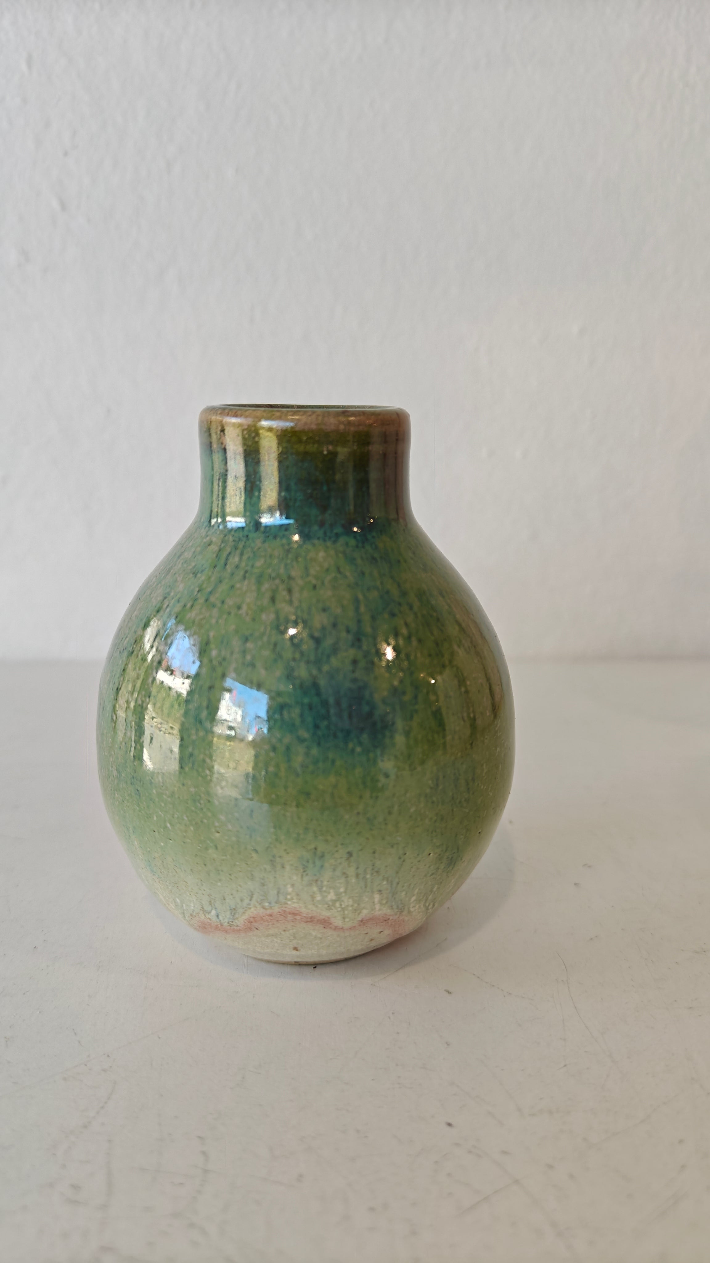Bornholms Keramik Fabrik Ø-Candleholder – Green Sleeves