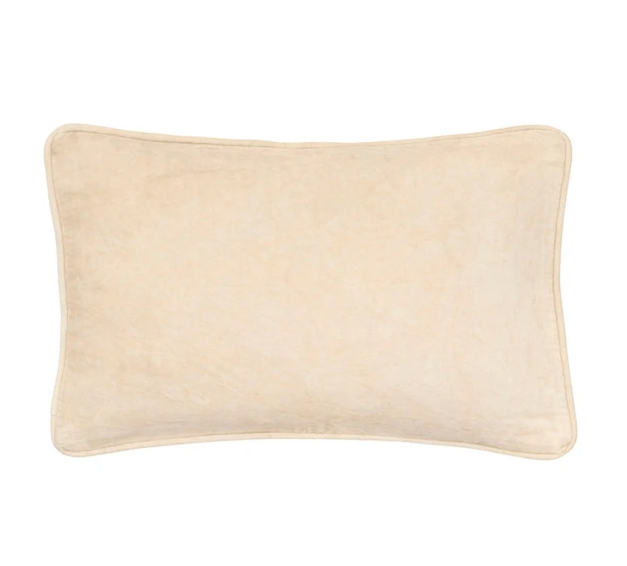 Bungalow Velour Pude – Vanilla